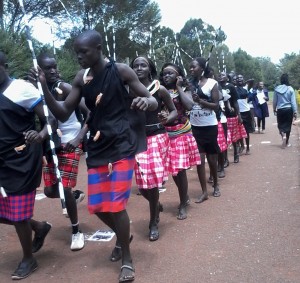 Maasai Dance-Cultural week Moi University