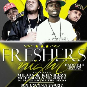 Moi University Freshers Night