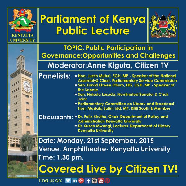 public lecture