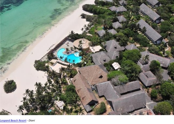 leopard beach diani