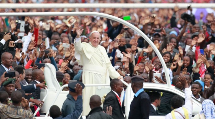 pope in nairobi kenya