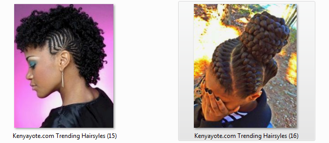 best hairstyles in nairobi