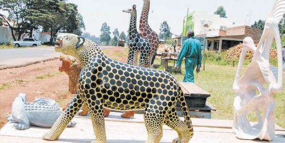 Kisii Soapstone in Tabaka animals