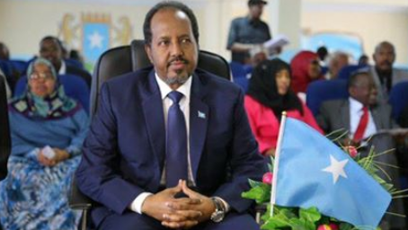 Somalia President Hassan Sheikh Mohamud 2017