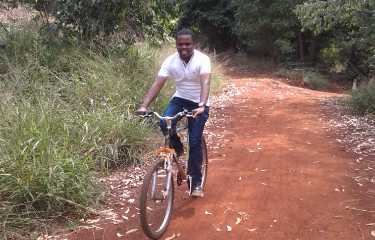 Taking a Ride at Karura forest