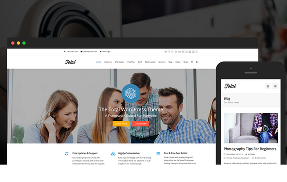 charachteristics of a good wordpress theme features