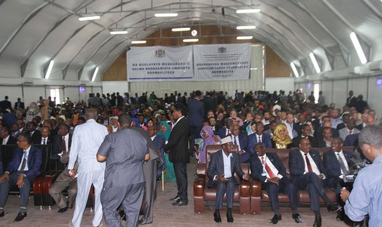 somalia presidential election voting center