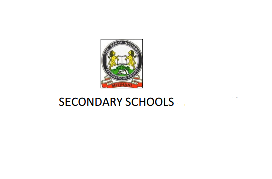 Kilif County and sub county secondary schools