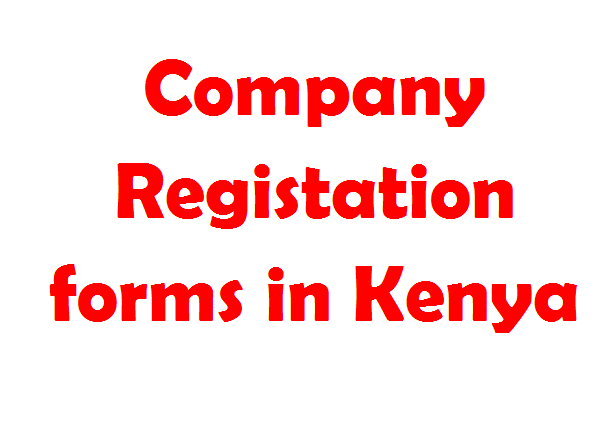 company registration forms in kenya online download