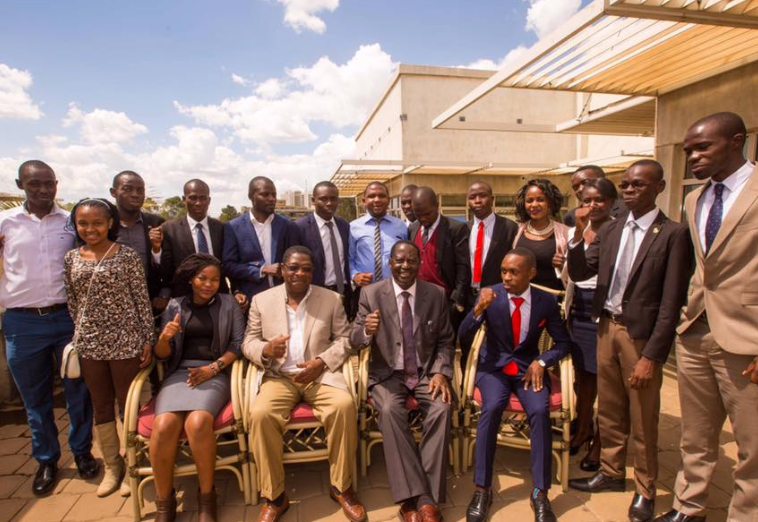 raila odinga meets university student leaders