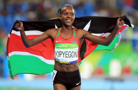 Faith Kipyegon wins Women's 1500m in 2017 Shanghai Diamond League