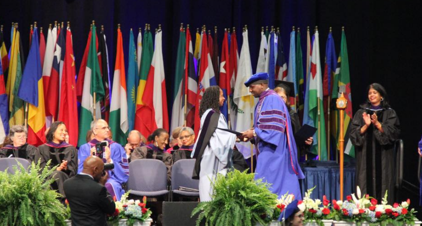 Onesimus Kipchumba Murkomen graduation ceremony photos at Washington College of Law