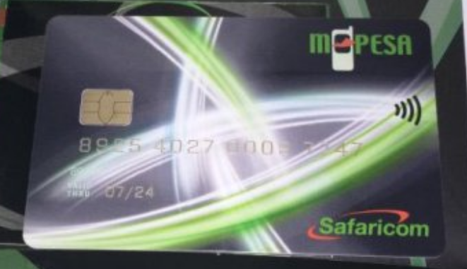 Safaricom mpesa card