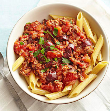 How to cook pasta with wet fry beef