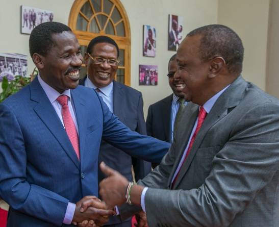 Peter Munya leaves NASA