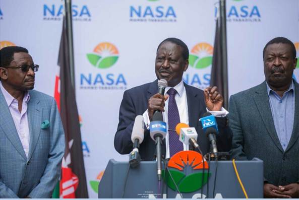 NASA List of Irreducible Minimums for Fresh Elections