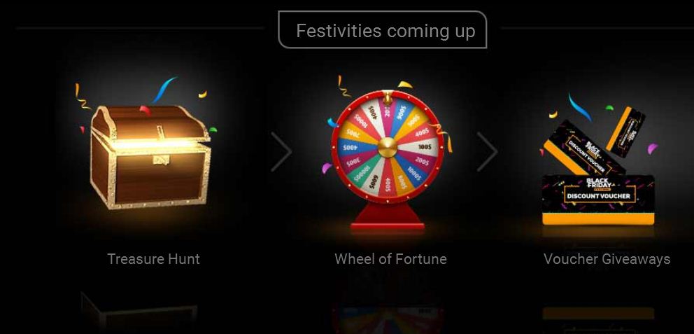 Jumia 2017 Black Friday Wheel of fortune spin, Treasure Hunt, and Vouchers Giveaways