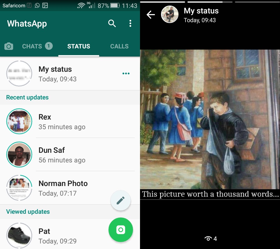 How to Save Whatsapp Live Status Photos or Videos