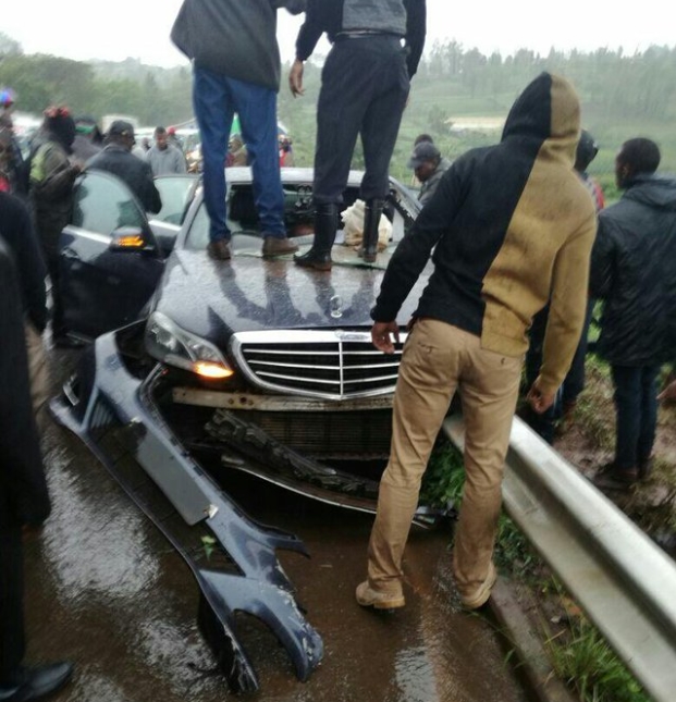 PHOTOS: Nyeri Governor Passes on After Grisly Dawn Accident