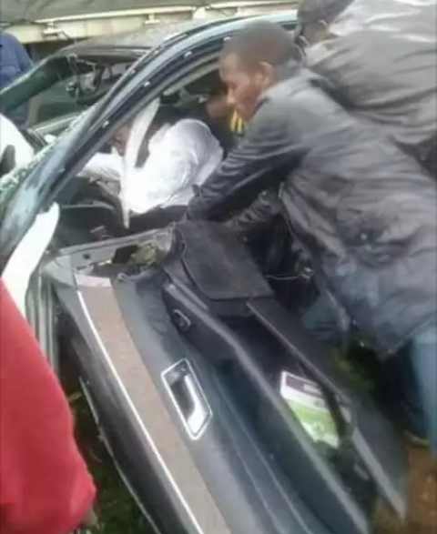 PHOTOS: Nyeri Governor Passes on After Grisly Dawn Accident