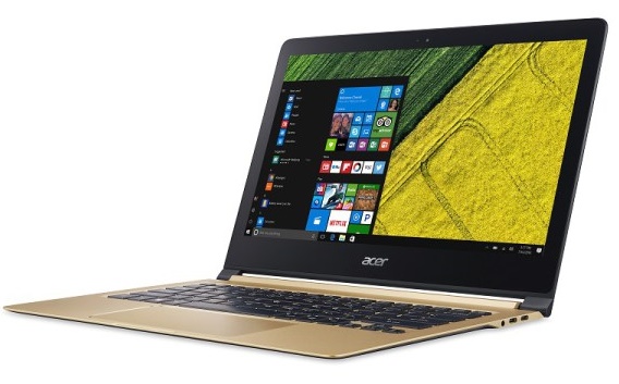 The Acer Swift 7 laptop