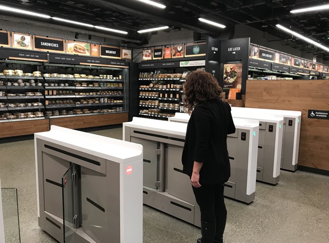 Inside the new Amazon Go store