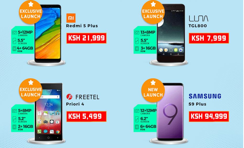 2018 Jumia Kenya Mobile week new phone launches deals