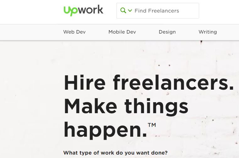 Get College and University students jobs on Upwork