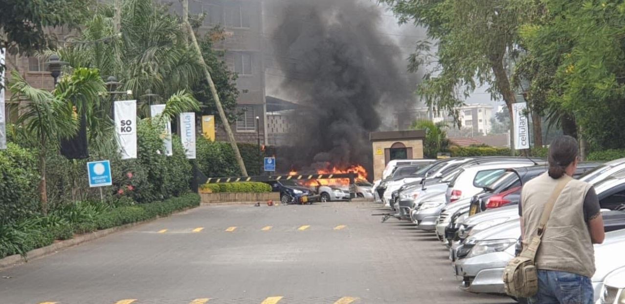 More images from Riverside 14 attack in Westlands area