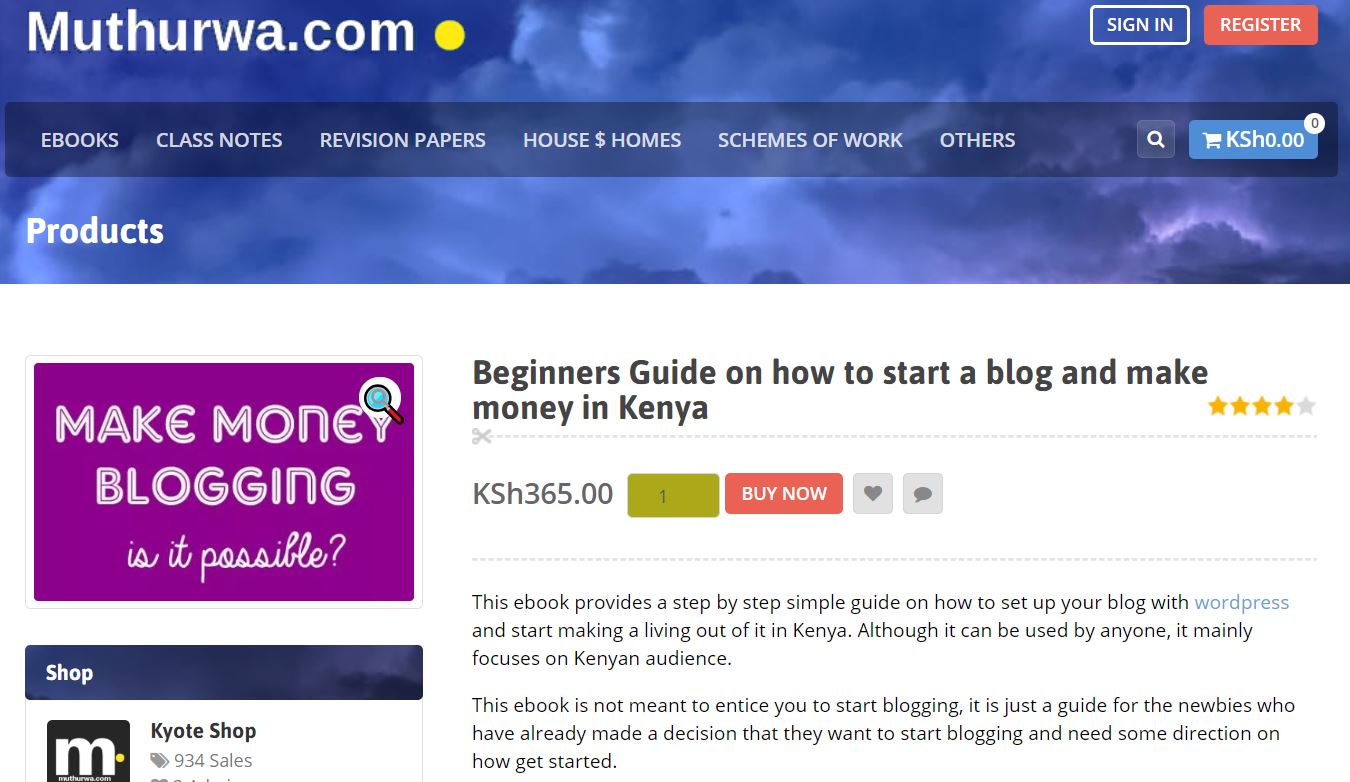 How start blogging in Kenya and earn money while studying