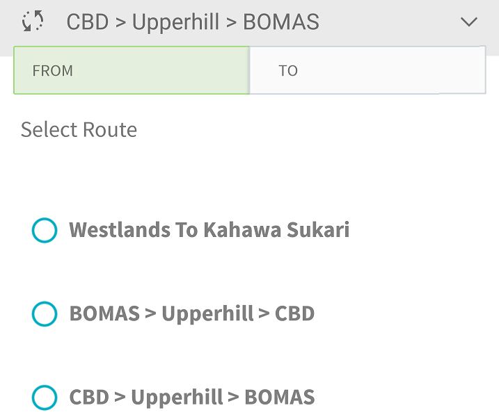 Select Your Shuttle Route