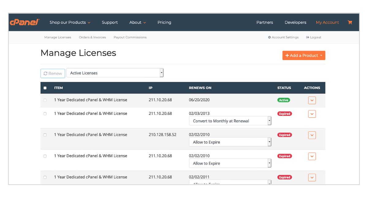 how to upgrade to cpanel new pricing structure