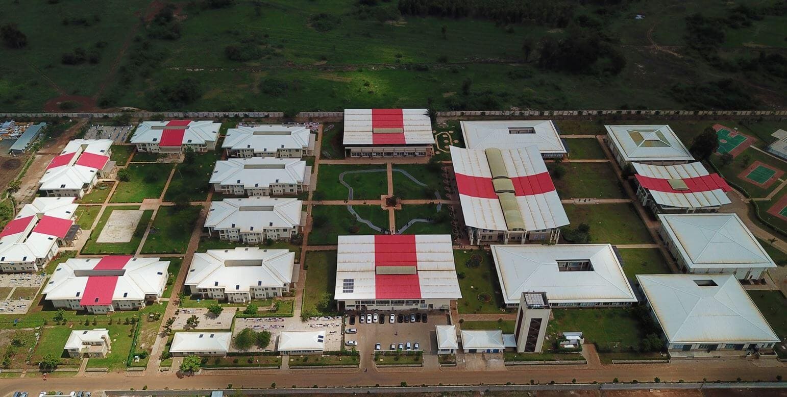 Mpesa Foundation academy aerial view photos of school