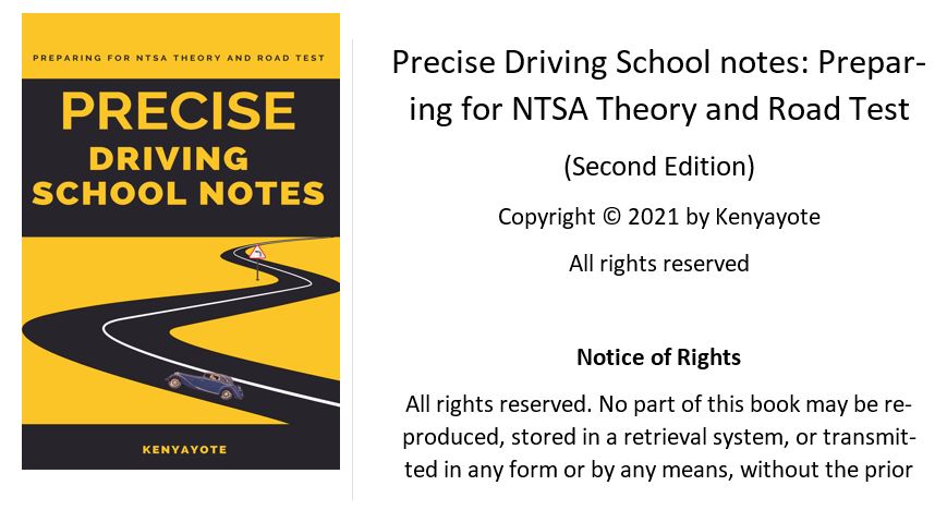 driving school notes ebook