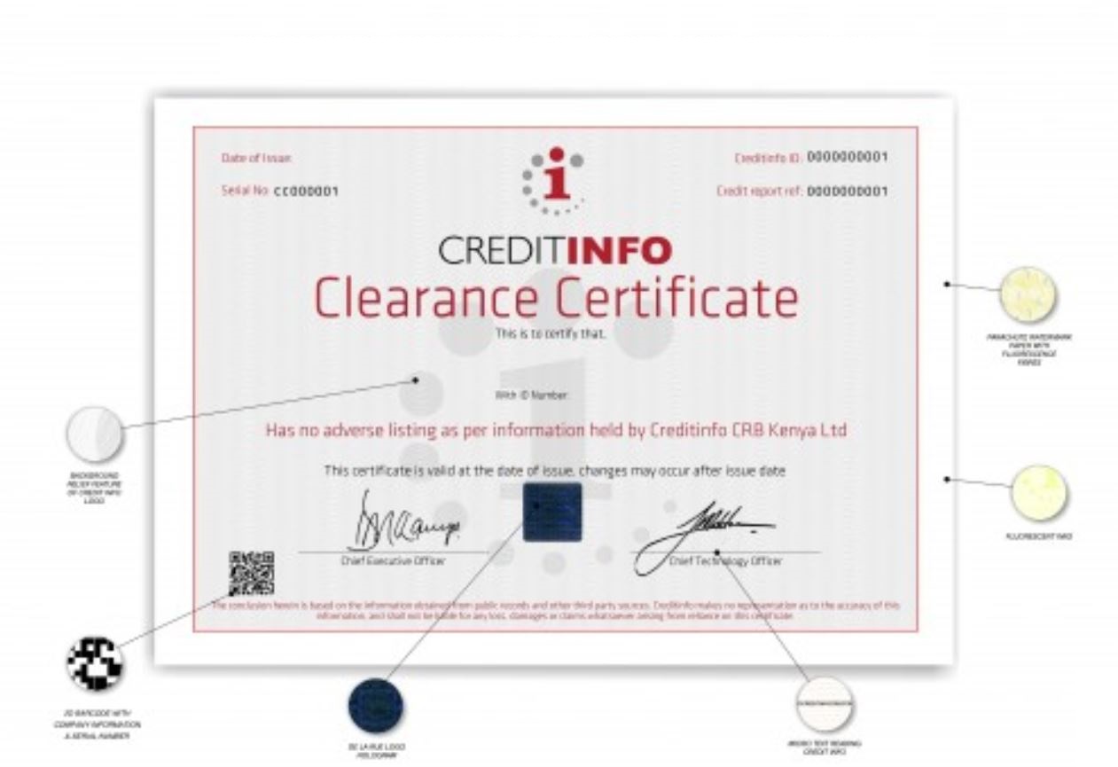 how to be cleared from CRB and get your certificate from metropol or creditinfo