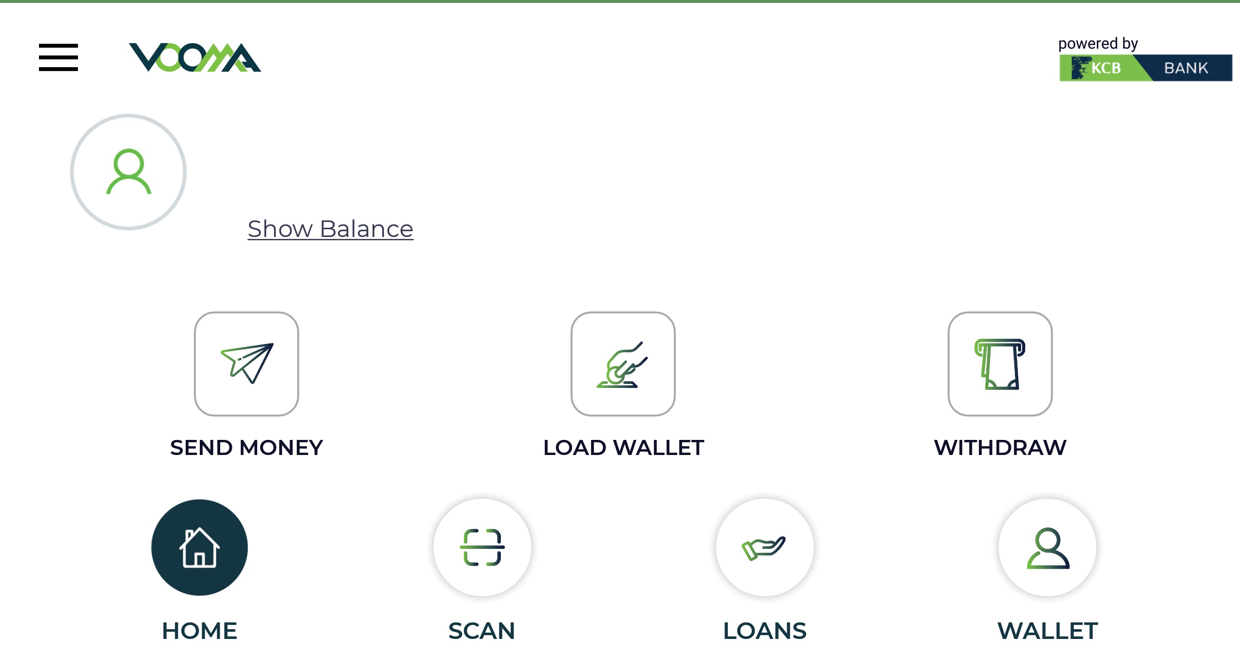 how Vooma App by KCB it works, Loan borrowing, Mpesa withdrawal and deposit