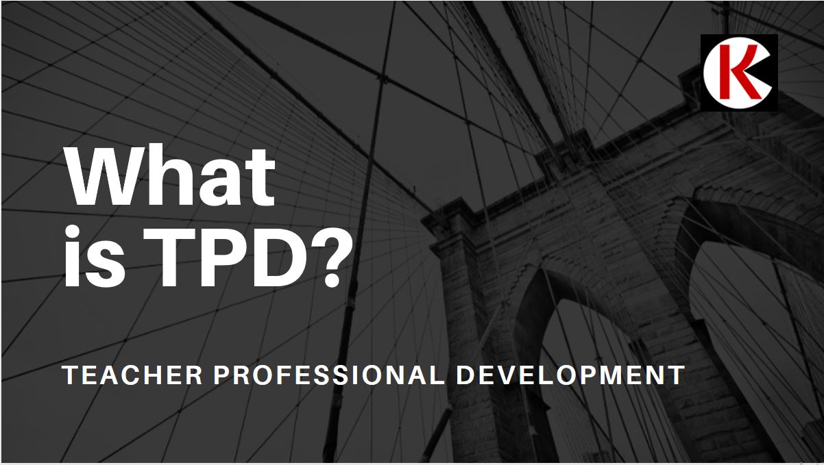 TSC teacher professional development (tpd) training programme update