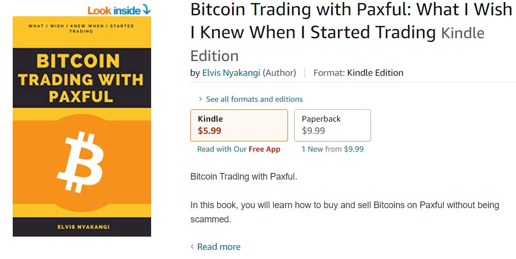 Bitcoin Trading on Paxful book