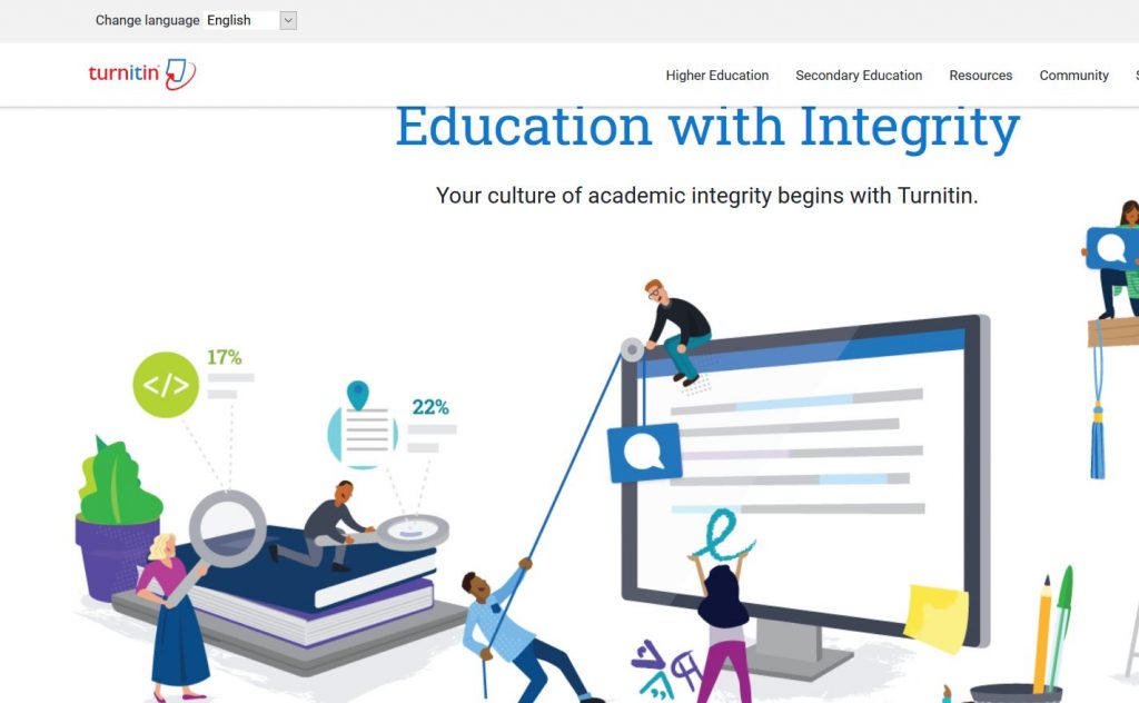 Turnitin Plagiarism checker