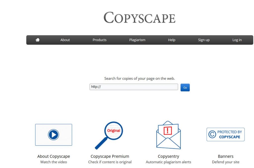 Copyscape plagiarism checker for articles