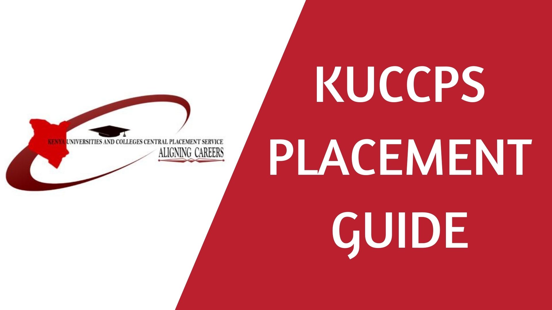 KUCCPS revision of courses and placement tutorial/Photo