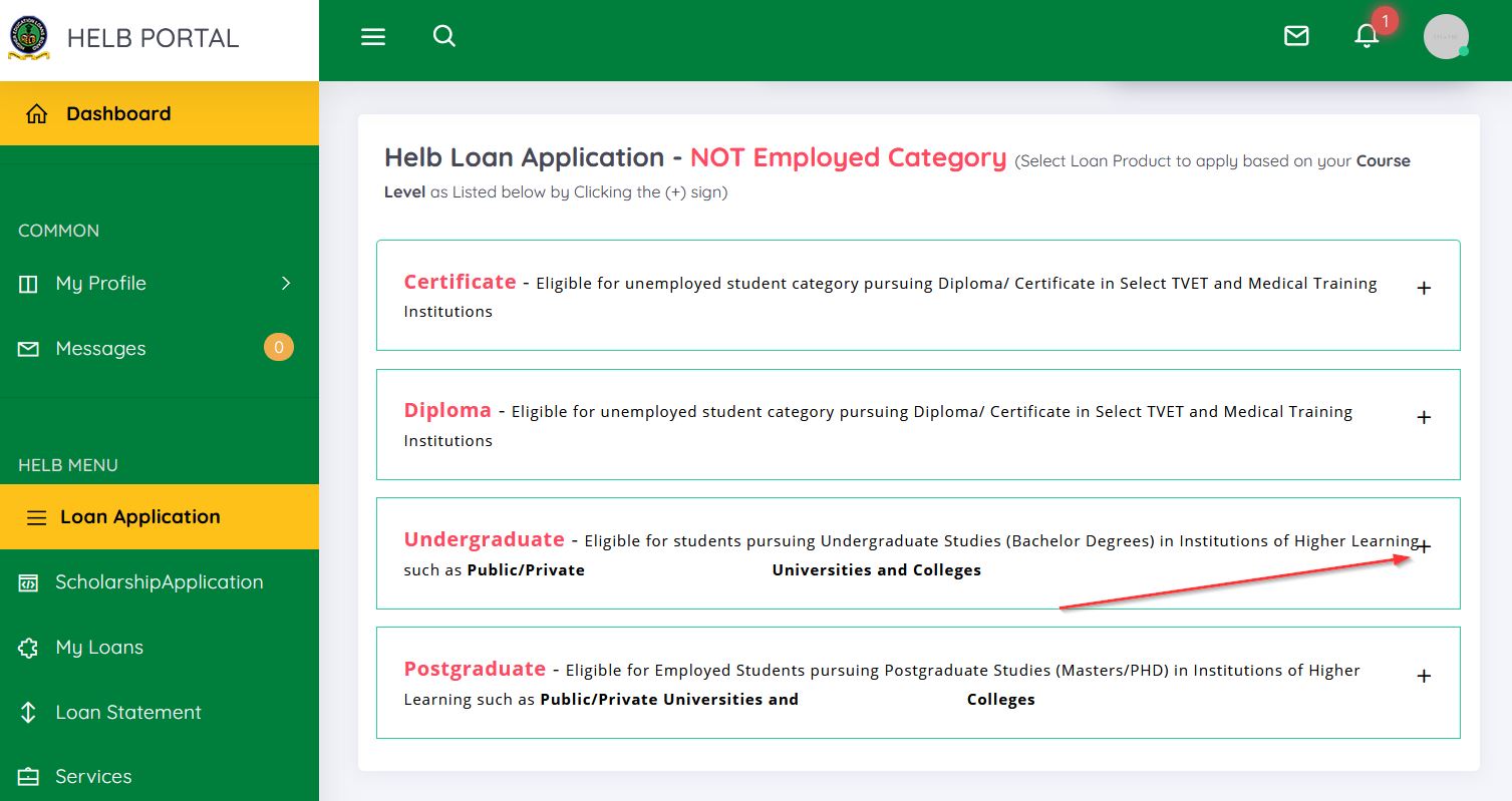 HELB Loan appeal application window open