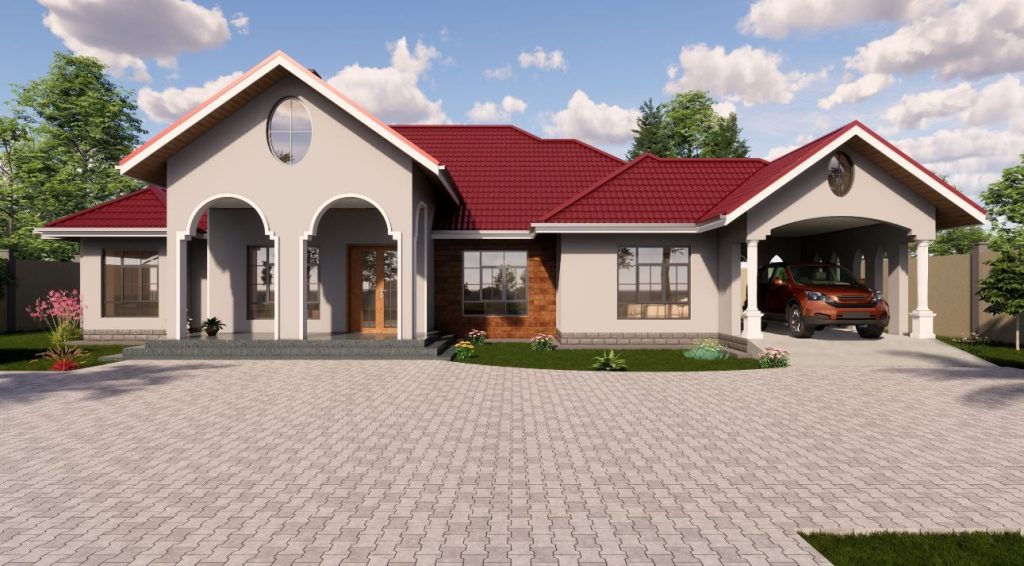 4 Bedroom house plan in kenya