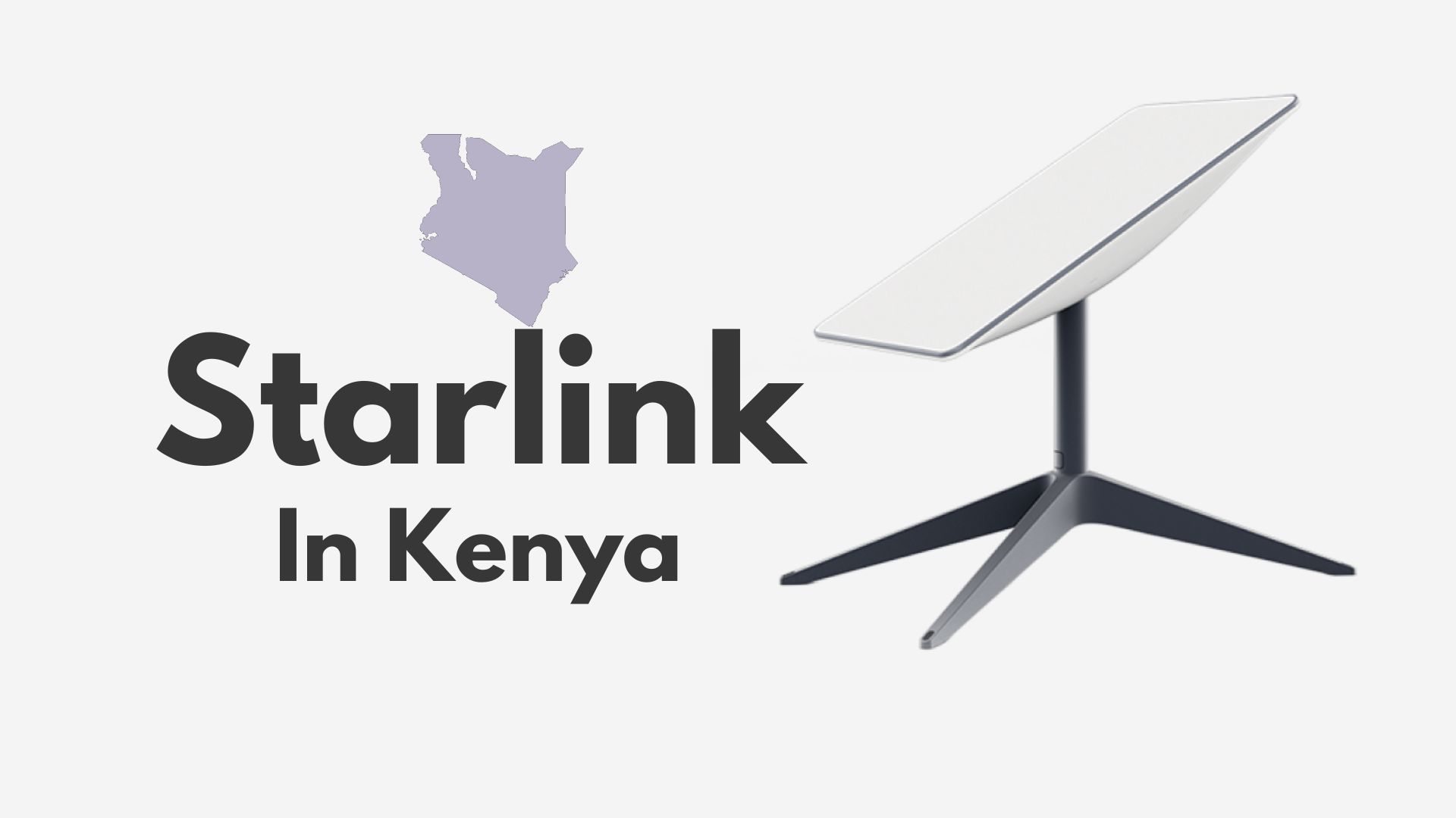 Starlink Internet services cost in Kenya