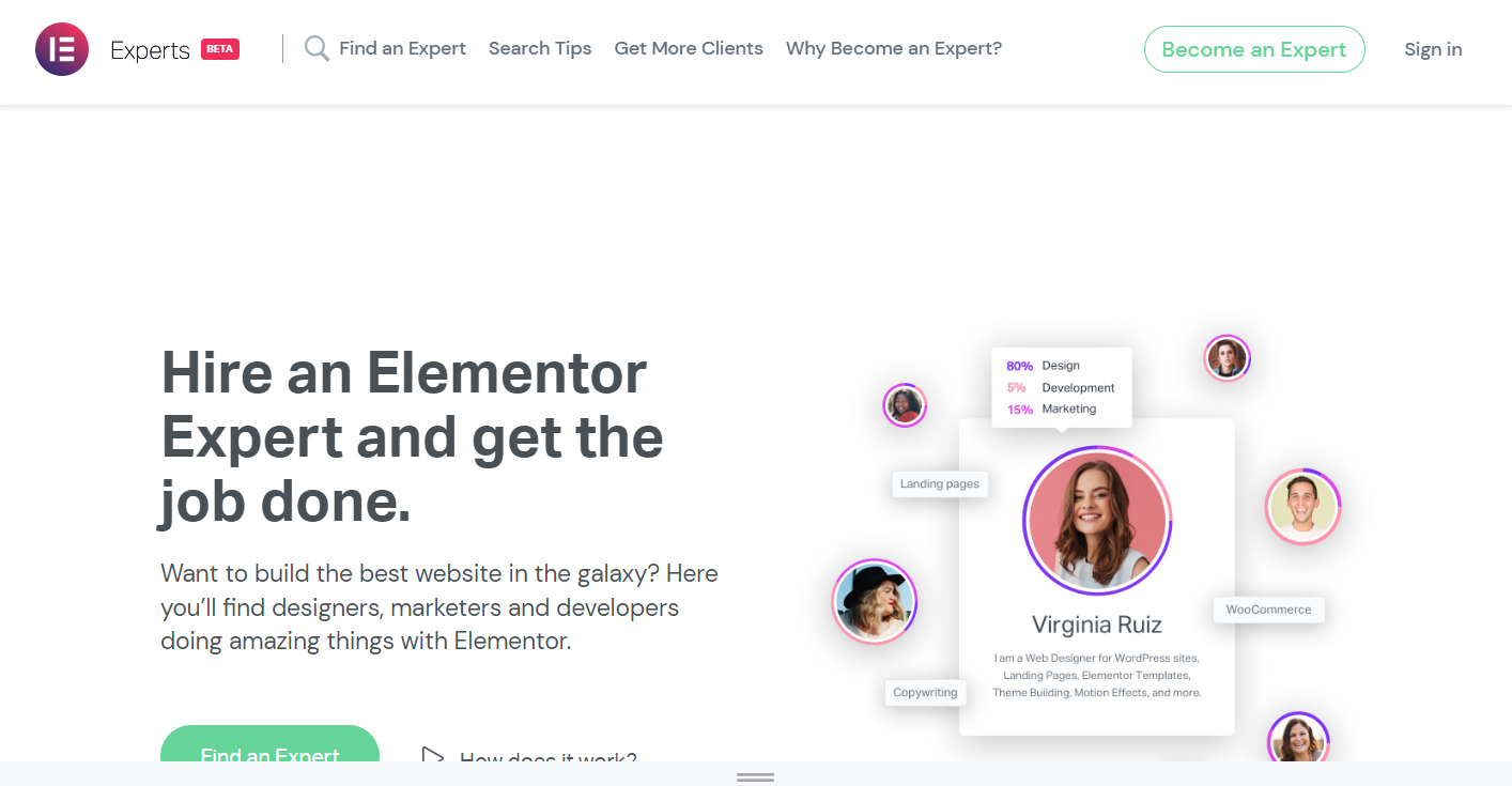 Elementor Experts website shutdown