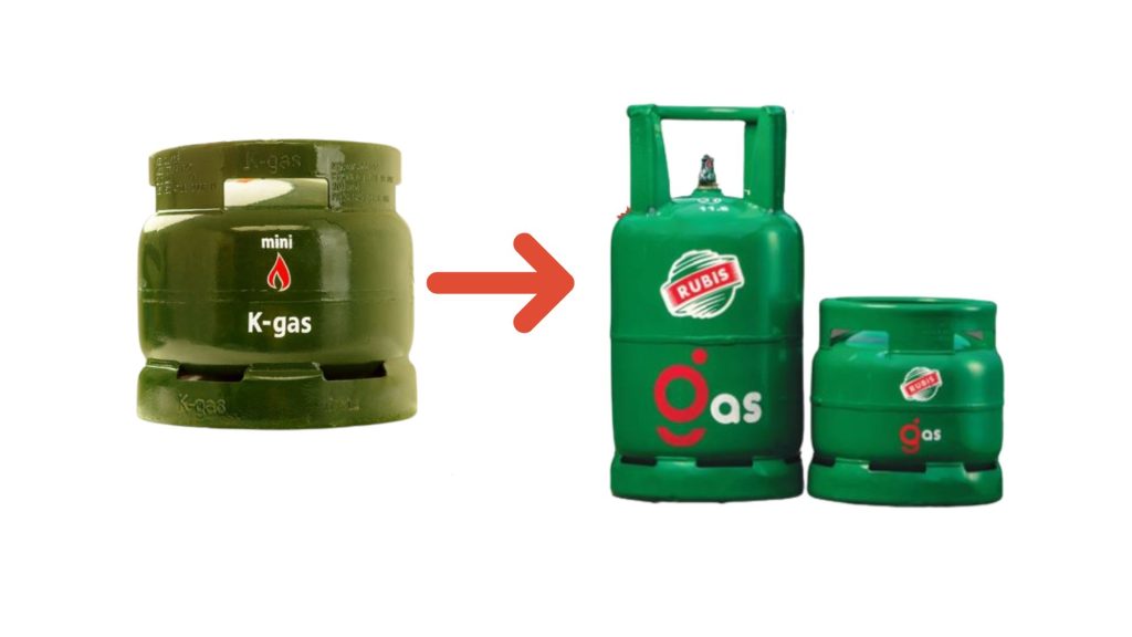 Replacing K-gas with Rubis Gas Cylinder