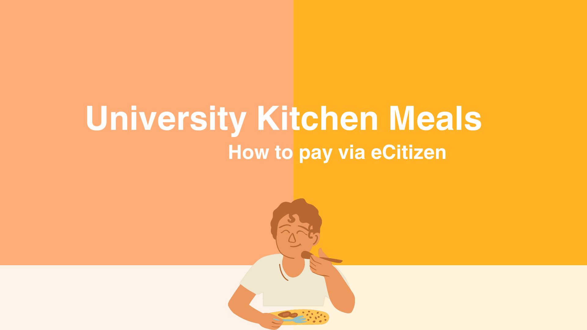 Paying UON University Kitchen Meals Using eCitizen