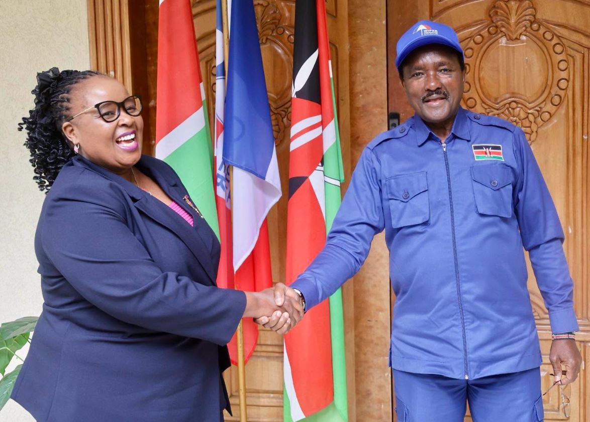 Wiper Leader Kalonzo Musyoka Meets Bishop Margaret Wanjiru
